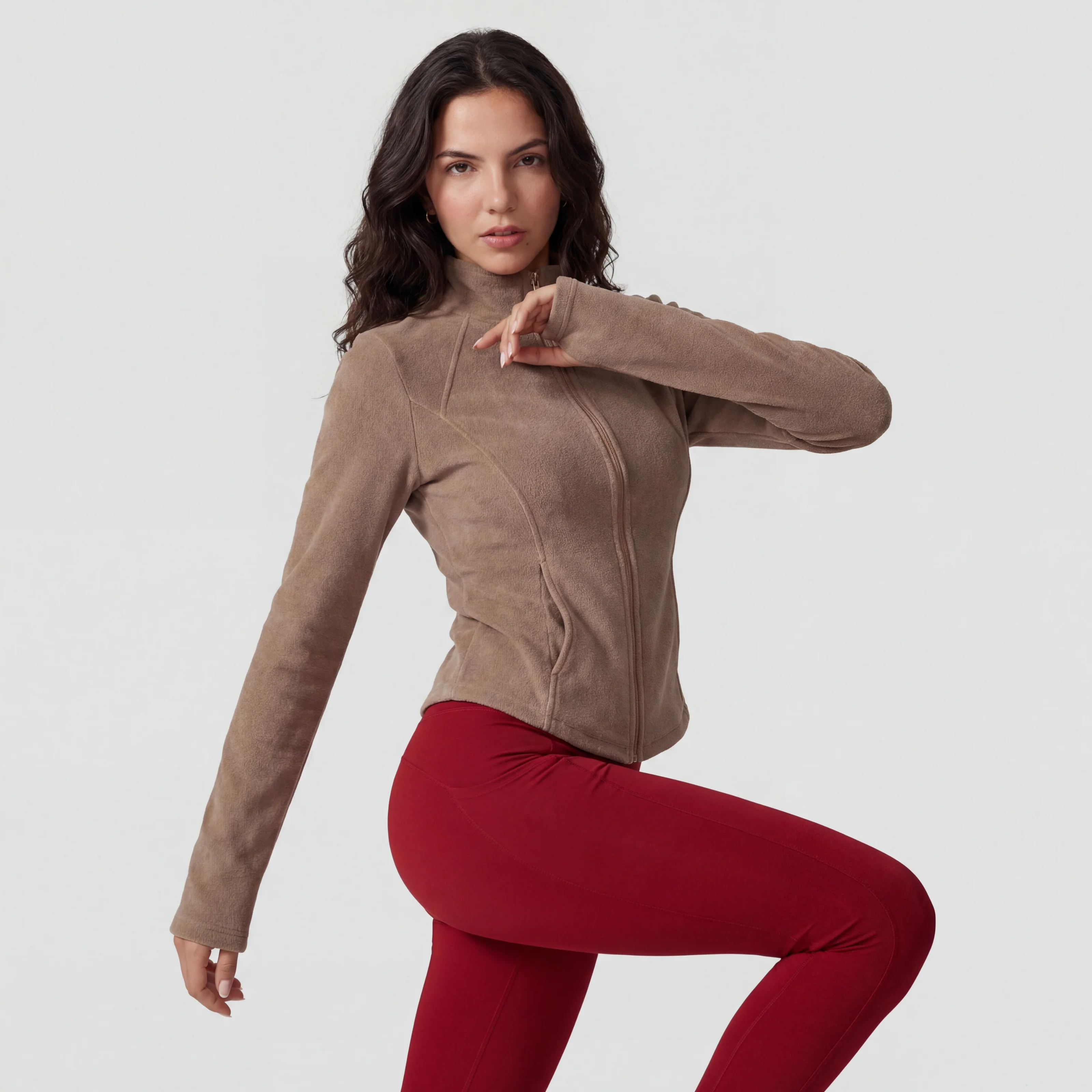 Fleece Sculpt Jacket - Image 3