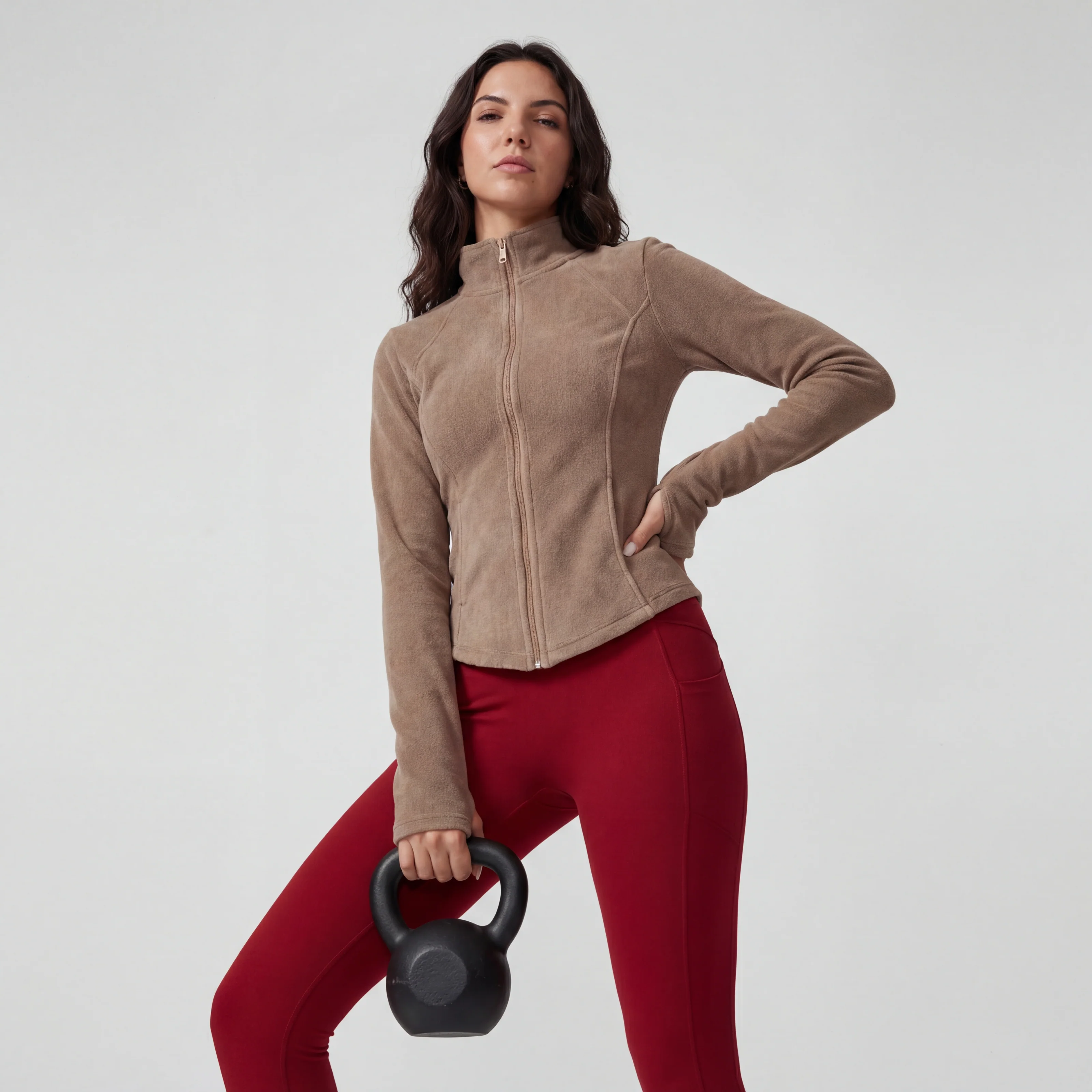 Fleece Sculpt Jacket - Image 4
