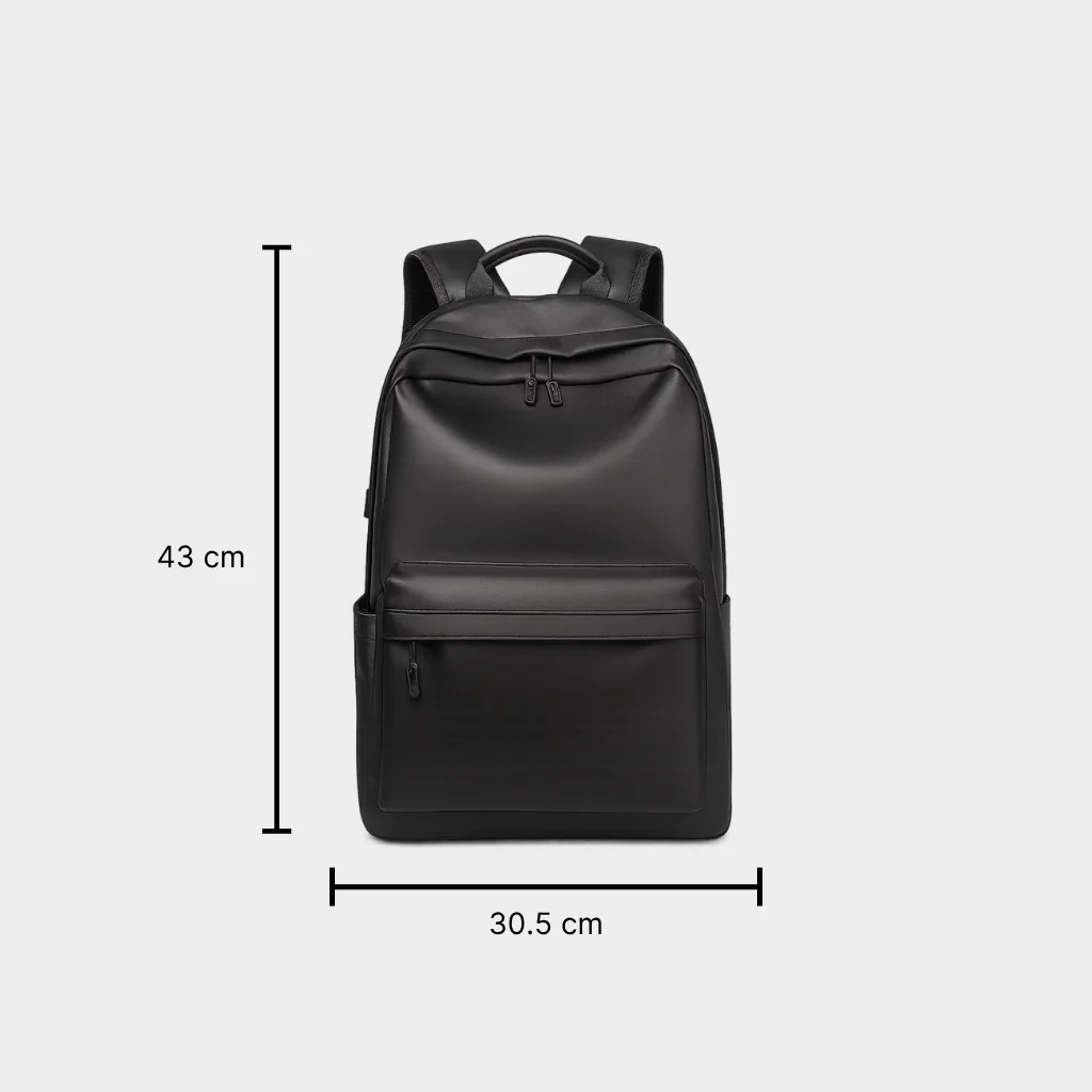 All-Day Vegan Leather Backpack #2 - Image 5