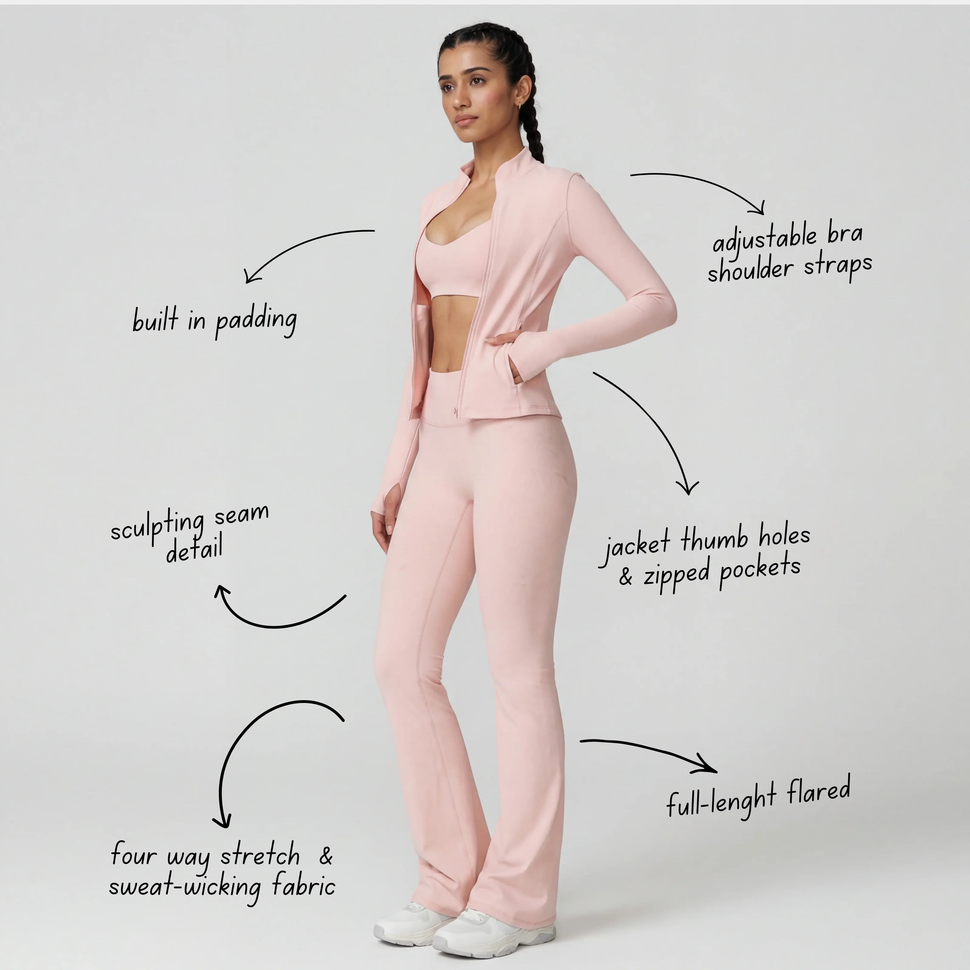 Everyday Seamless Flare Leggings - Image 9