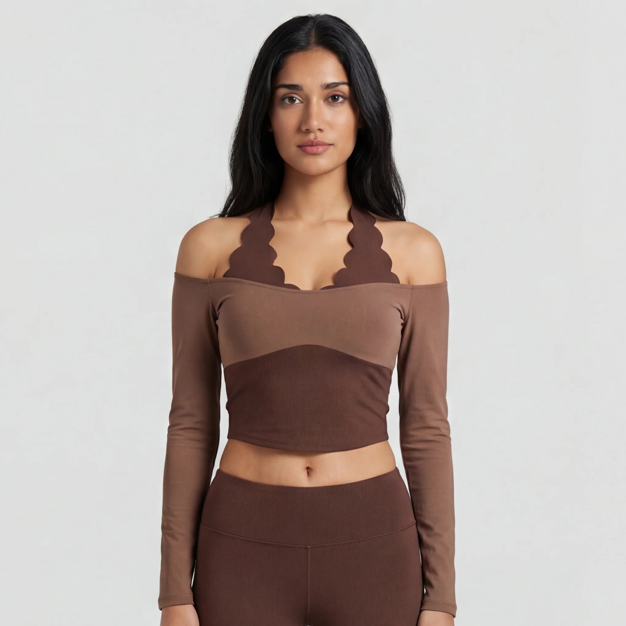 Velora Scallop Top - Image 3
